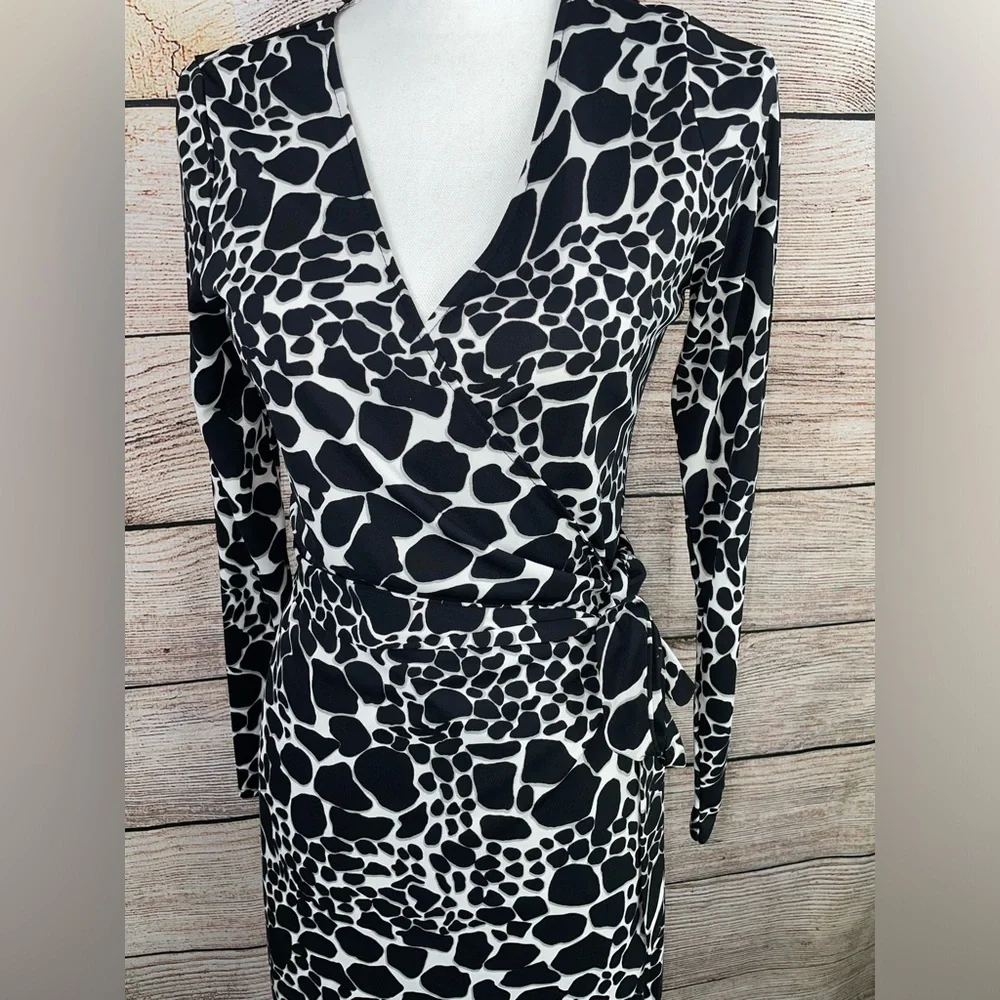 Y2K The Limited animal print Wrap dress - Picture 1 of 4